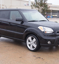 kia soul 2011 black hatchback soul! gasoline 4 cylinders front wheel drive automatic with overdrive 77375