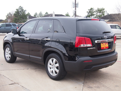 kia sorento 2012 black gasoline 4 cylinders front wheel drive automatic with overdrive 77375
