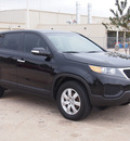 kia sorento 2012 black gasoline 4 cylinders front wheel drive automatic with overdrive 77375