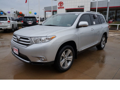 toyota highlander 2013 silver suv limited 6 cylinders automatic 78232