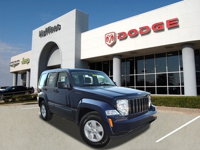 jeep liberty 2012 dk  blue suv sport gasoline 6 cylinders 2 wheel drive automatic 75067