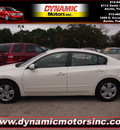 nissan altima 2008 white sedan 2 5 s gasoline 4 cylinders front wheel drive automatic 78744