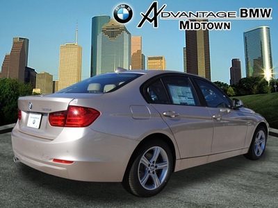 bmw 3 series 2013 beige sedan 328i gasoline 4 cylinders rear wheel drive automatic 77002