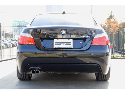 bmw 5 series 2010 blue sedan 528i gasoline 6 cylinders rear wheel drive automatic 77002