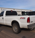 ford f 250 super duty 2006 white pickup truck xlt diesel 8 cylinders 4 wheel drive automatic 76018