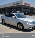 toyota avalon 2012 silver sedan limited gasoline 6 cylinders front wheel drive automatic 76116