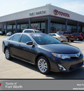 toyota camry 2012 gray sedan xle gasoline 4 cylinders front wheel drive automatic 76116