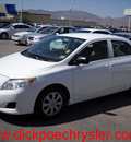 toyota corolla 2009 white sedan gasoline 4 cylinders front wheel drive automatic 79925