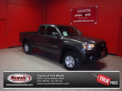 toyota tacoma 2012 gray prerunner v6 gasoline 6 cylinders 2 wheel drive automatic 76116