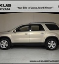 gmc acadia 2008 gold suv slt 2 navi dvd gasoline 6 cylinders all whee drive automatic 55391