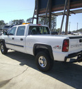 chevrolet silverado 2500hd 2005 white work truck gasoline 8 cylinders 4 wheel drive automatic 75503