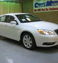 chrysler 200 2012 white sedan touring flex fuel 6 cylinders front wheel drive automatic 44883