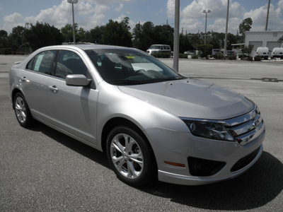 ford fusion 2012 silver sedan se gasoline 4 cylinders front wheel drive automatic 32783