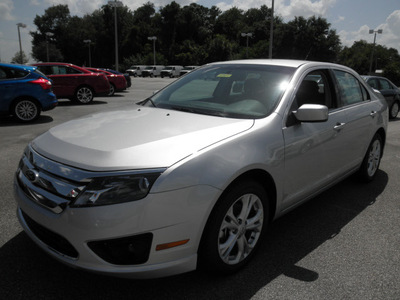 ford fusion 2012 silver sedan se gasoline 4 cylinders front wheel drive automatic 32783