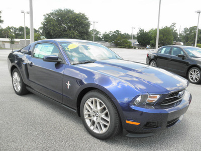 ford mustang 2012 dk  blue coupe v6 premium gasoline 6 cylinders rear wheel drive automatic 32783