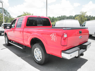 ford f 250 super duty 2012 red lariat biodiesel 8 cylinders 4 wheel drive automatic 32783