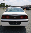 chevrolet impala 2001 white sedan gasoline 6 cylinders front wheel drive automatic 27215