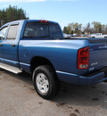 dodge ram 1500 2005 blue slt gasoline 8 cylinders 4 wheel drive automatic 44024