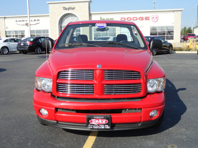 dodge ram 1500 2003 red slt gasoline 8 cylinders rear wheel drive automatic 60915