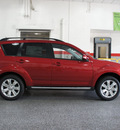 mitsubishi outlander 2013 rally red metallic gasoline 4 cylinders all whee drive automatic 44060