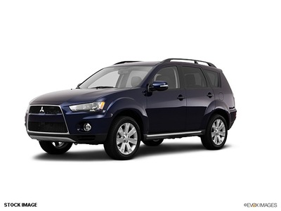 mitsubishi outlander 2013 dk  blue suv gasoline 6 cylinders front wheel drive not specified 44060