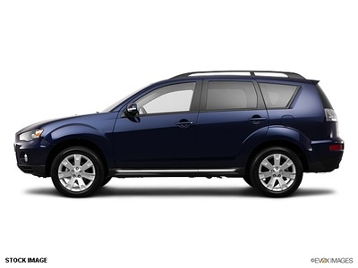 mitsubishi outlander 2013 dk  blue suv gasoline 6 cylinders front wheel drive not specified 44060