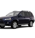 mitsubishi outlander 2013 dk  blue suv gasoline 6 cylinders front wheel drive not specified 44060