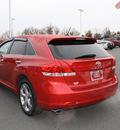 toyota venza 2009 red 4dr wgn v6 fwd gasoline 6 cylinders front wheel drive automatic 27215