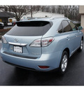 lexus rx 350 2010 blue suv navigaion gasoline 6 cylinders all whee drive automatic 07755