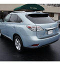 lexus rx 350 2010 blue suv navigaion gasoline 6 cylinders all whee drive automatic 07755