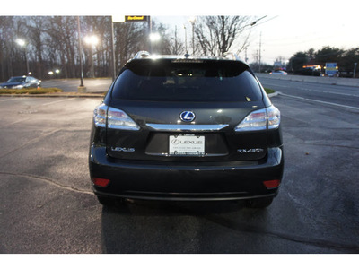 lexus rx 450h 2010 dk  gray suv navigation hybrid 6 cylinders all whee drive cont  variable trans  07755