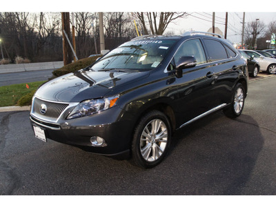 lexus rx 450h 2010 dk  gray suv navigation hybrid 6 cylinders all whee drive cont  variable trans  07755