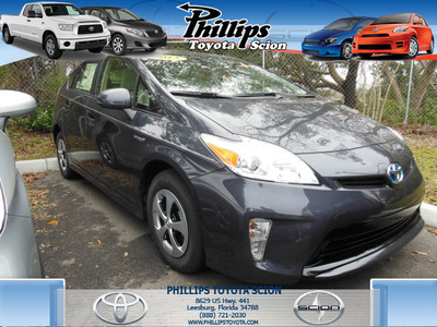 toyota prius 2013 gray hatchback two hybrid 4 cylinders front wheel drive automatic 34788