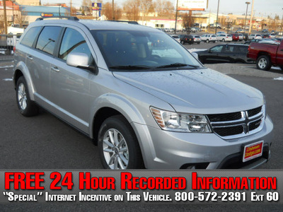 dodge journey 2013 silver suv crew flex fuel 6 cylinders all whee drive shiftable automatic 99212