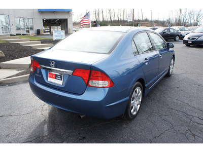 honda civic 2009 atomic blue sedan lx gasoline 4 cylinders front wheel drive 5 speed automatic 07724