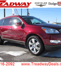 chevrolet traverse 2010 dk  red suv ltz gasoline 6 cylinders all whee drive automatic 45840