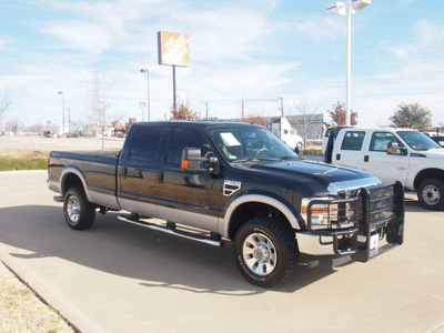 ford f 350 super duty 2008 black lariat 8 cylinders automatic 76108