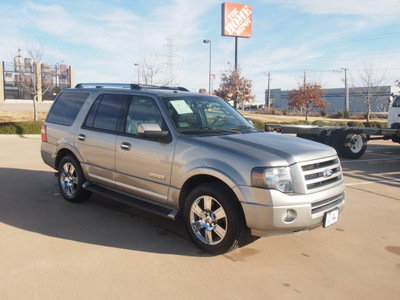 ford expedition 2008 lt  gray suv limited 8 cylinders automatic 76108
