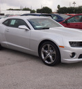 chevrolet camaro 2013 silver coupe ss gasoline 8 cylinders rear wheel drive automatic 77090