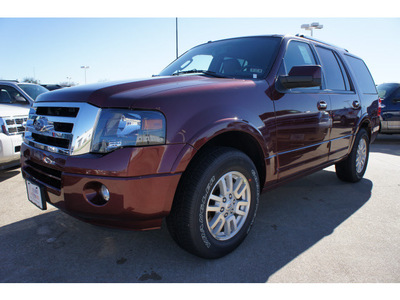 ford expedition 2012 red suv limited flex fuel 8 cylinders 2 wheel drive automatic 77505