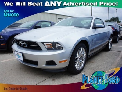 ford mustang 2012 silver coupe gasoline 6 cylinders rear wheel drive 6 speed automatic 77338