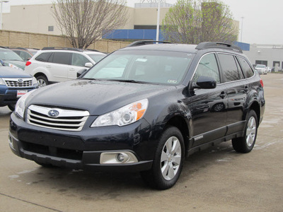 subaru outback 2012 dk  blue wagon 2 5i premium gasoline 4 cylinders all whee drive automatic with overdrive 77099