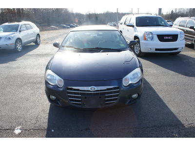 chrysler sebring 2004 dk  blue limited gasoline 6 cylinders front wheel drive automatic with overdrive 08902
