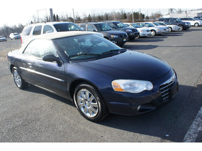 chrysler sebring 2004 dk  blue limited gasoline 6 cylinders front wheel drive automatic with overdrive 08902