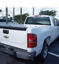 chevrolet silverado 1500 2013 white pickup truck gasoline v6 2 wheel drive automatic 33177