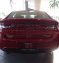 dodge dart 2013 red sedan sxt gasoline 4 cylinders front wheel drive 5 speed with overdrive 33157