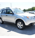subaru forester 2013 silver wagon 2 5x gasoline 4 cylinders all whee drive automatic 77099