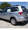 subaru forester 2013 silver wagon 2 5x gasoline 4 cylinders all whee drive automatic 77099