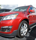 chevrolet traverse 2013 red suv gasoline 6 cylinders front wheel drive automatic 33177