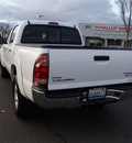 toyota tacoma 2008 white prerunner sr5 v6 2wd gasoline 6 cylinders 2 wheel drive automatic 98371